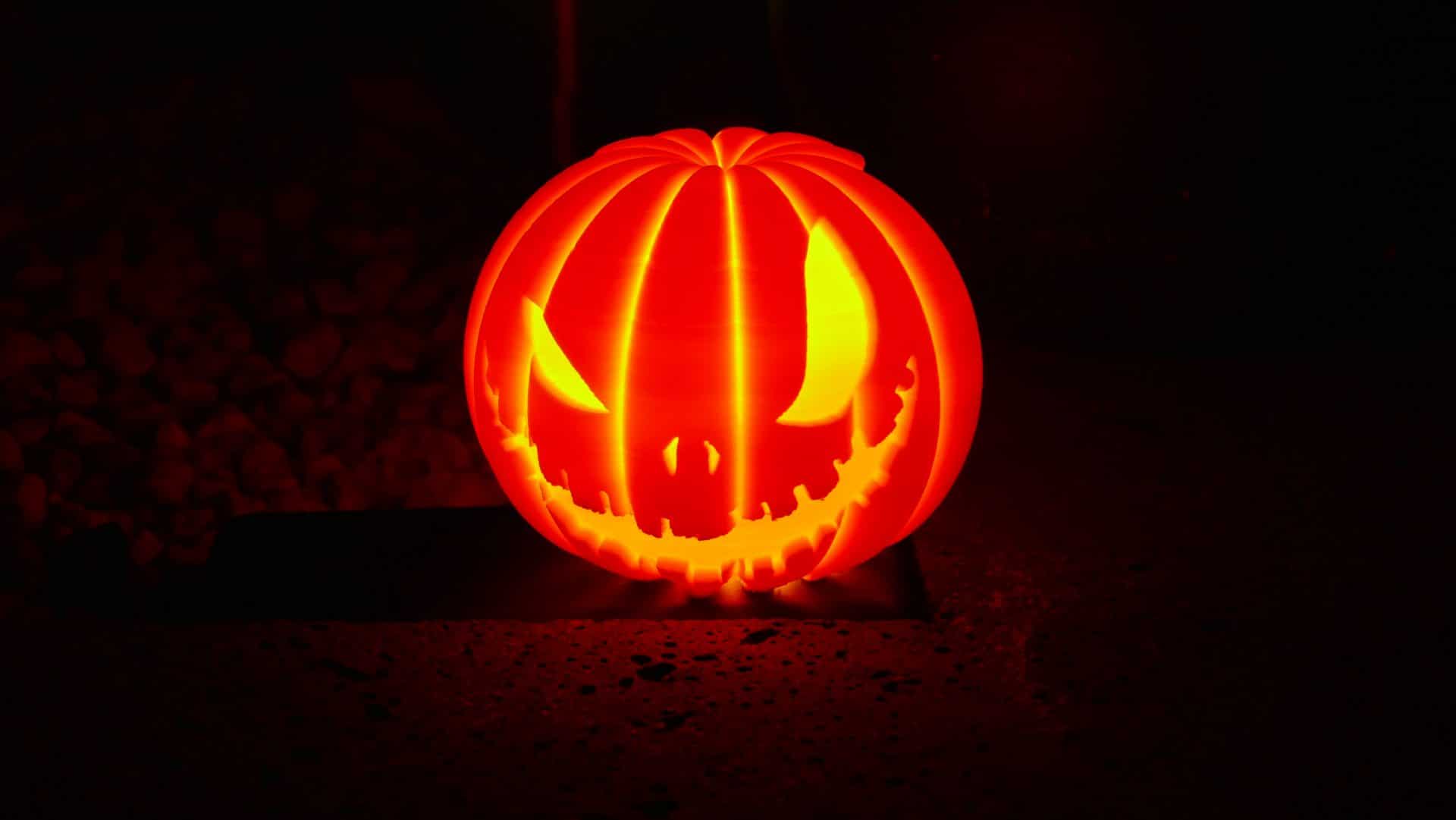 3d printed pumpkin