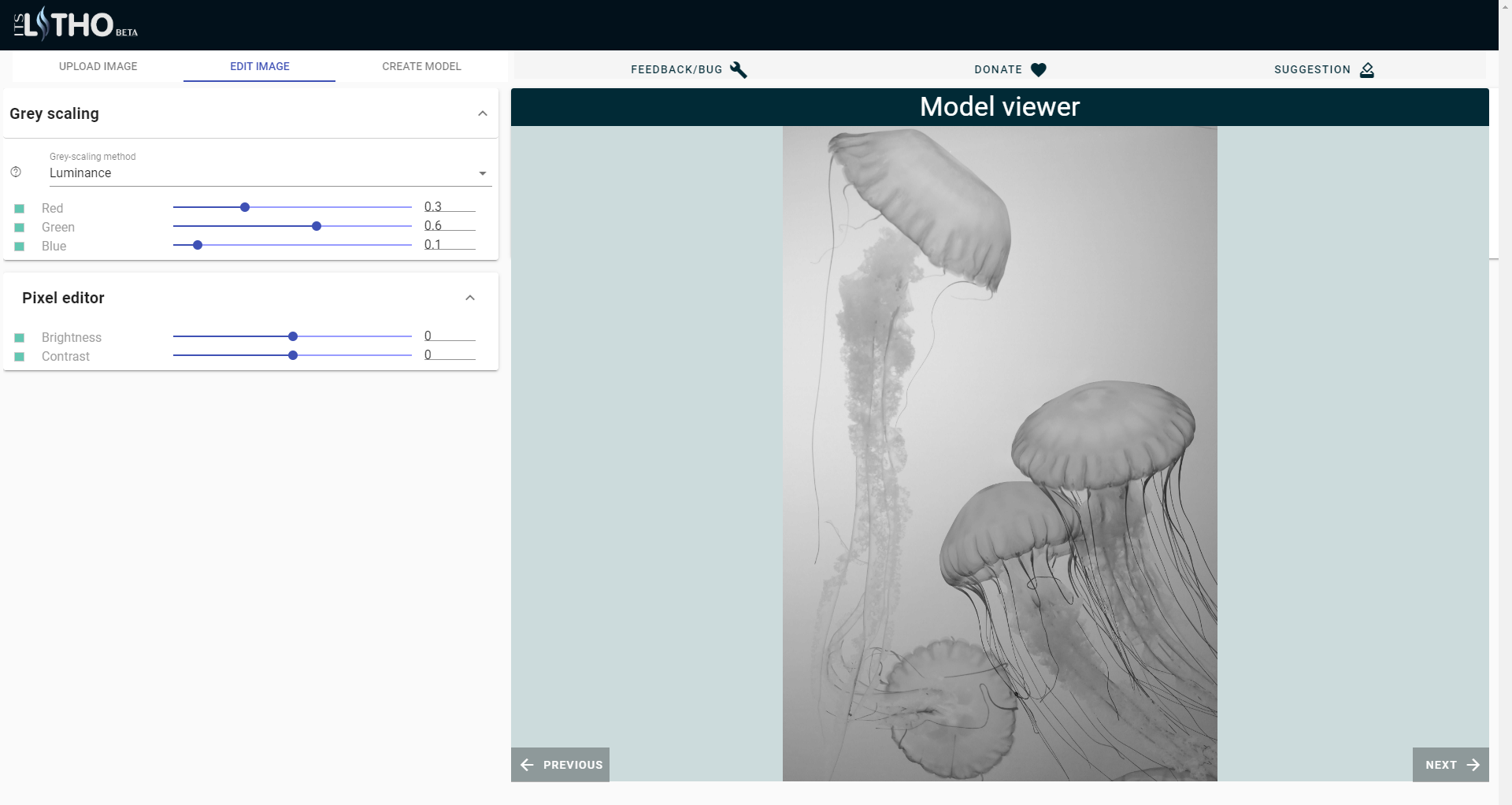Itslitho lithophane maker features • How it works • ItsLitho