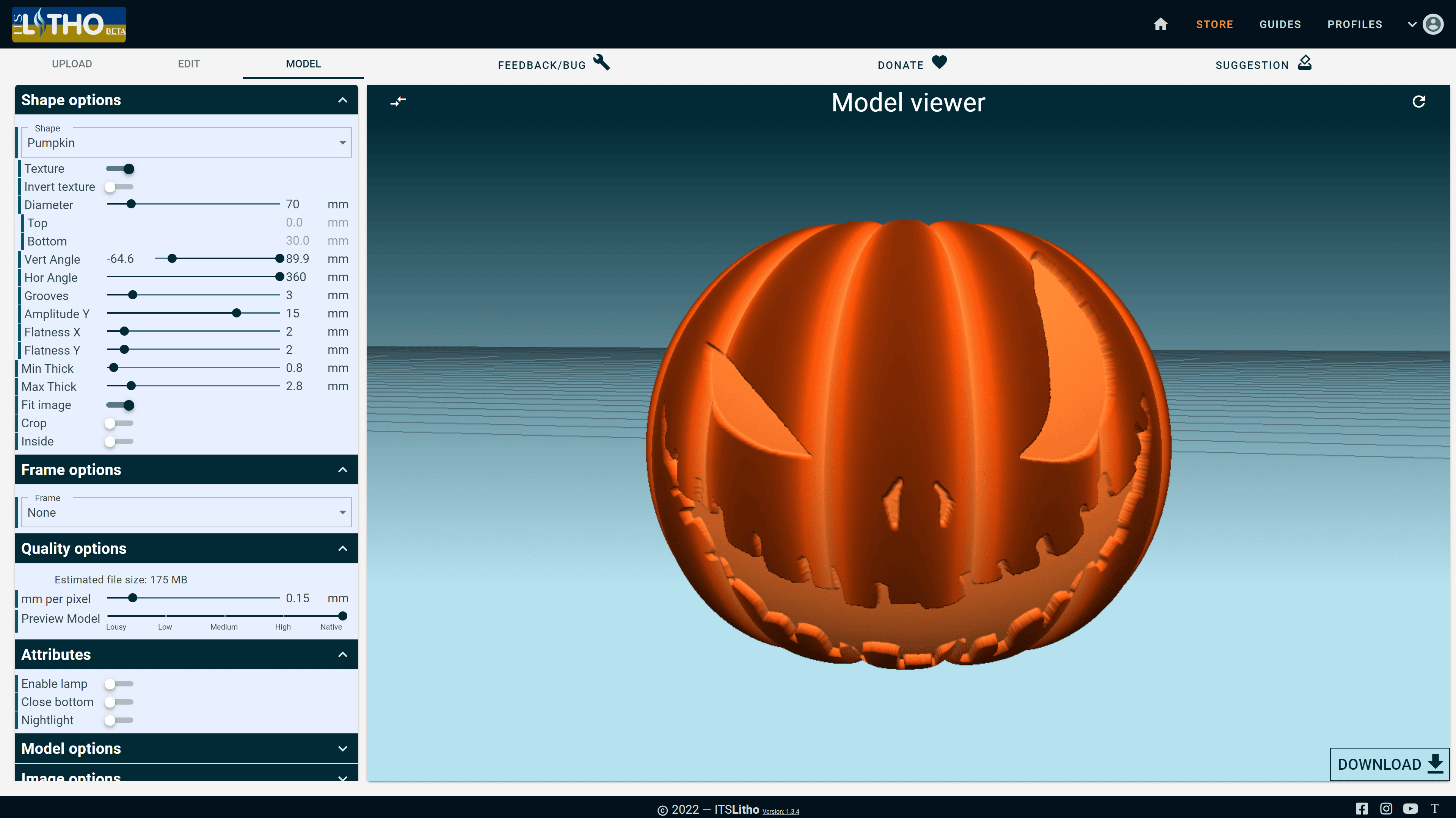 model halloween 3D print