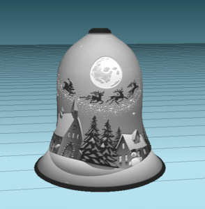 Christmas Decoration: 3D Print Your Personalized Christmas Bell • ItsLitho