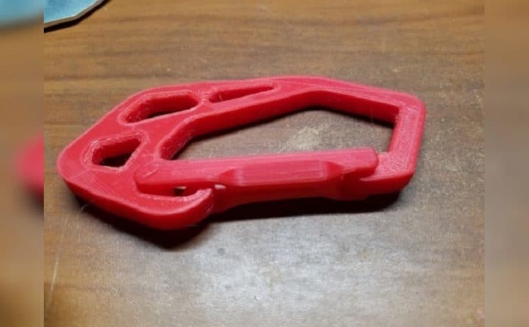The Stronger Carabiner​ 3D print