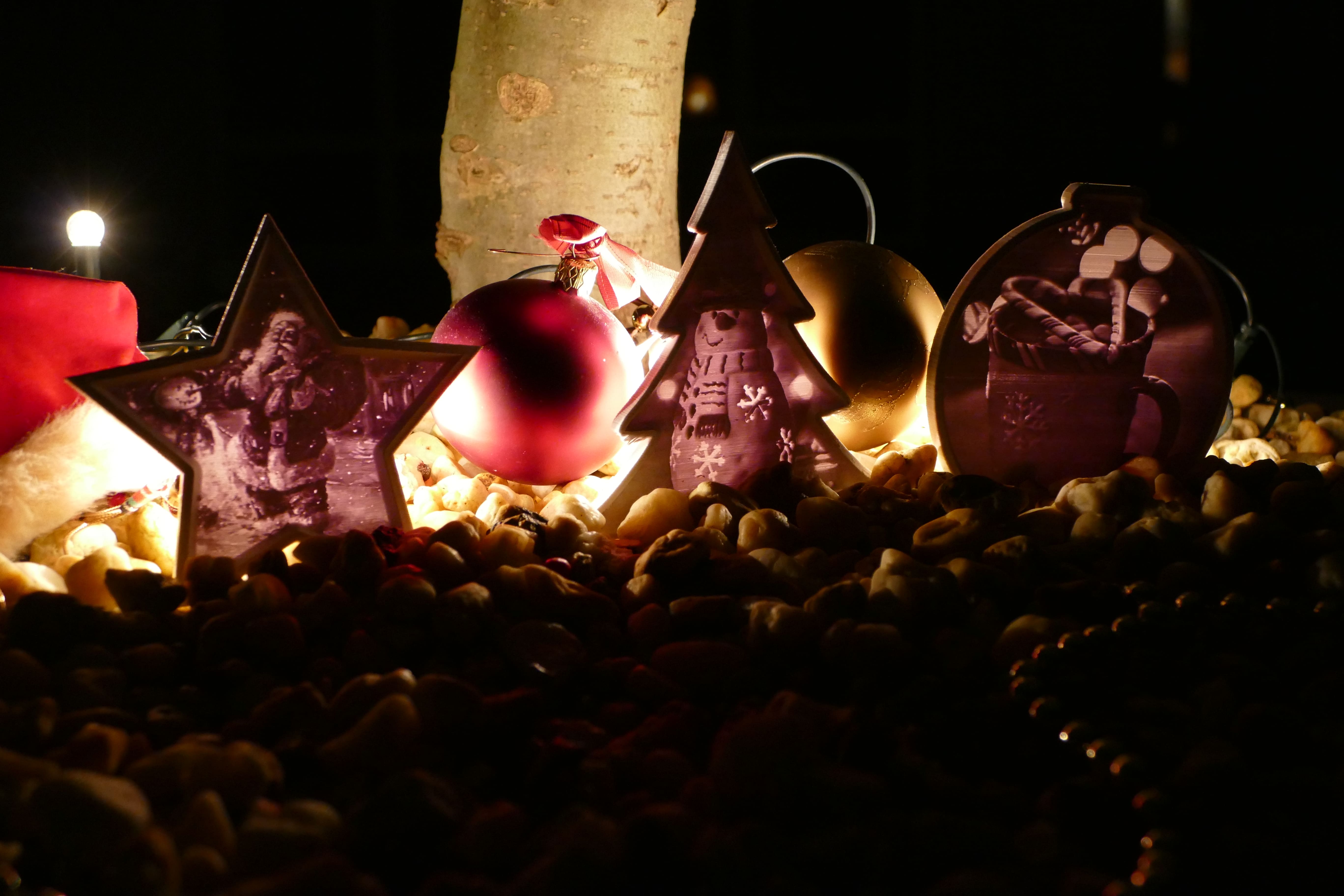 Christmas Ornament Lithophanes