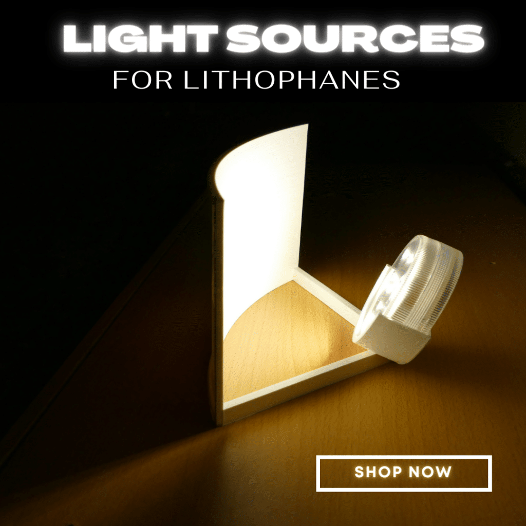 Best light for lithohanes