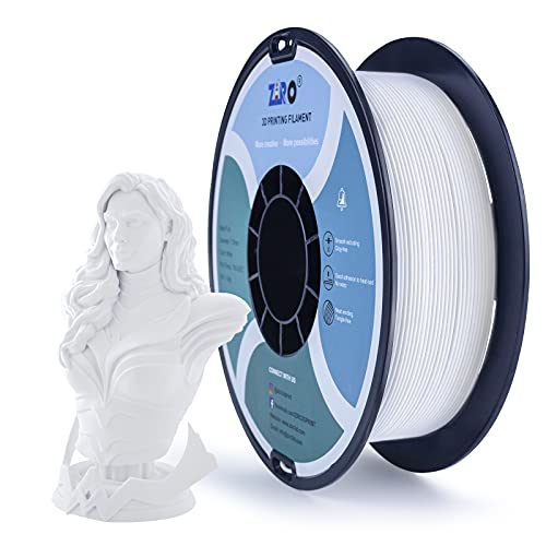 ERYONE White PLA 3D Printer Filament Review - 3D NEWB