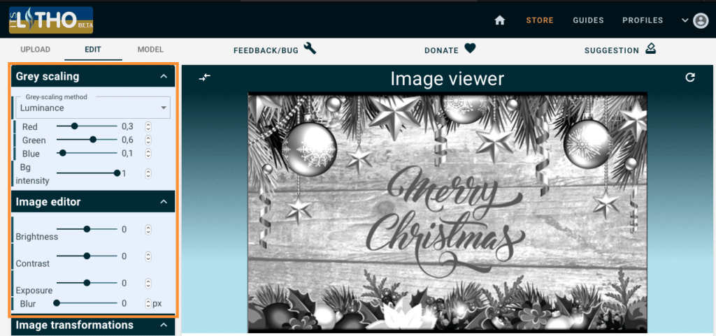 3D Printed Christmas Bell Lithophane + Attribute ItsLitho