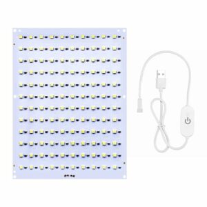 BambooSegD 1PCS CMYK LED Backlight Board Kit FAZ007 for Bambu Lab Makerworld Accessories，3D Printer Light DIY Hardware Model Spare Parts 5V Type-c Powered