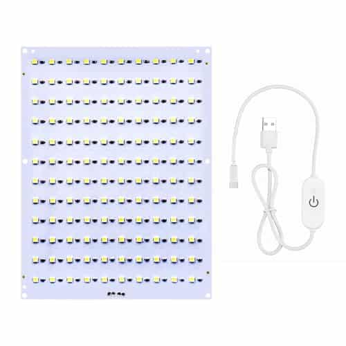 BambooSegD 1PCS CMYK LED Backlight Board Kit FAZ007 for Bambu Lab Makerworld Accessories，3D Printer Light DIY Hardware Model Spare Parts 5V Type-c Powered